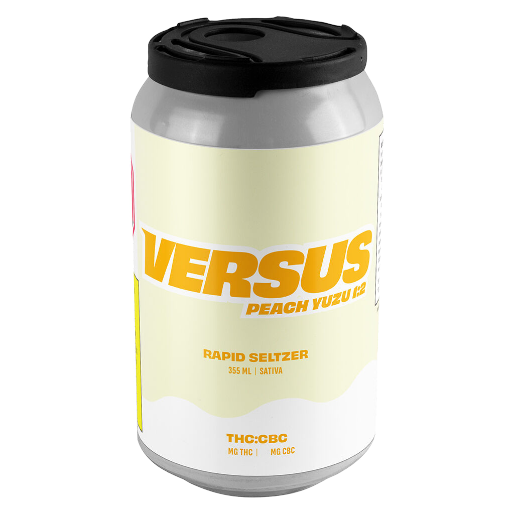 Peach Yuzu 1:2 THC/CBC Rapid Seltzer